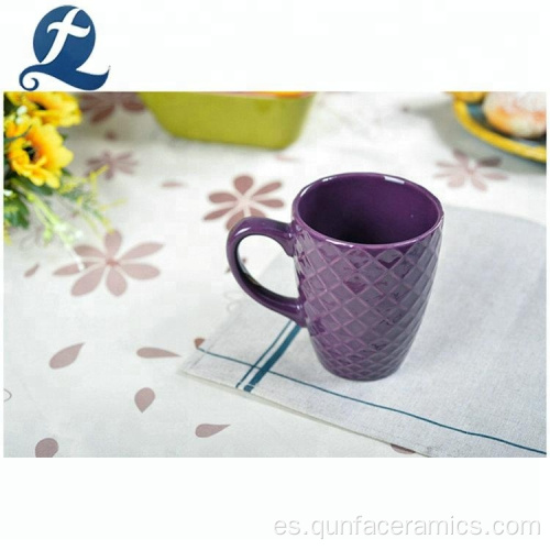 Taza de café de impresión personalizada moderna de moda con asa